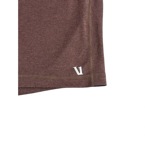 Vuori Ponto Performance Shorts Men's 2XL  7" Cedar Heather Athleisure Gym - Picture 2 of 14